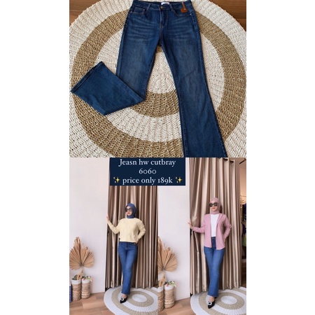 Jeans HW Cutbray Import Premium