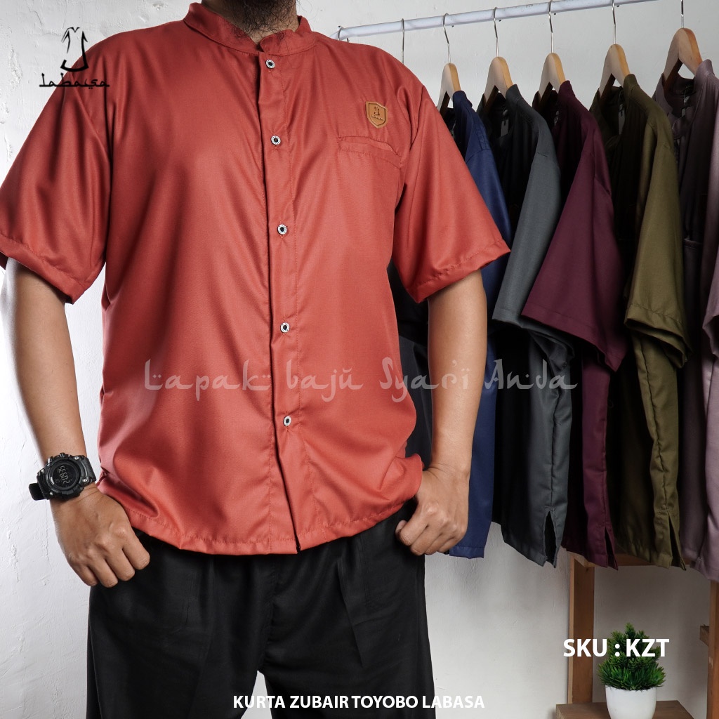 Baju Koko Pria Premium Zubair Series Labasa Ori | Baju Muslim Pria Toyobo