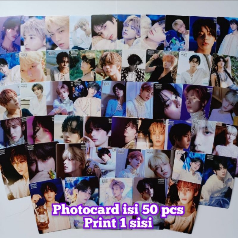 Photocard NCT isi 50 pcs selca , nct penshope , Enh*pen , T*T