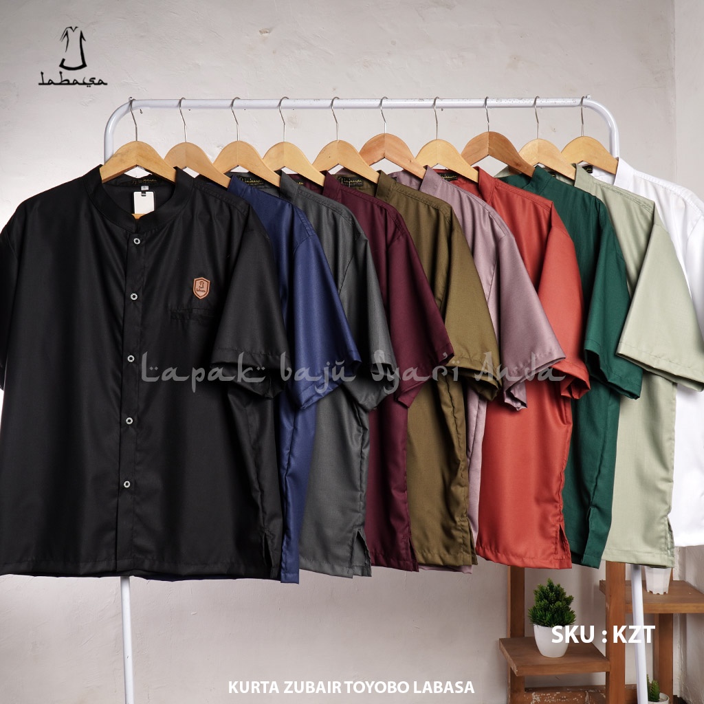 Baju Koko Pria Premium Zubair Series Labasa Ori | Baju Muslim Pria Toyobo