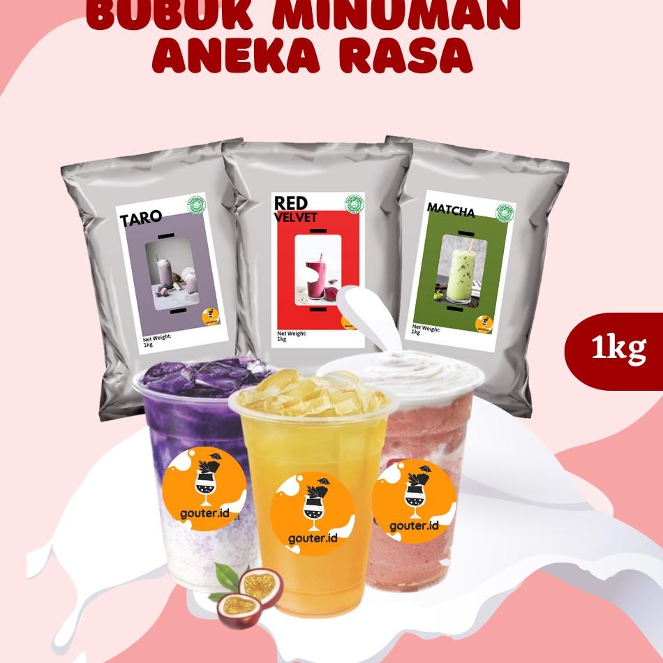 Terlaku... SERBUK MINUMAN ANEKA RASA 1KG / BUBUK MINUMAN RASA BOBA / BUBUK MINUMAN KEKINIAN / SERBUK