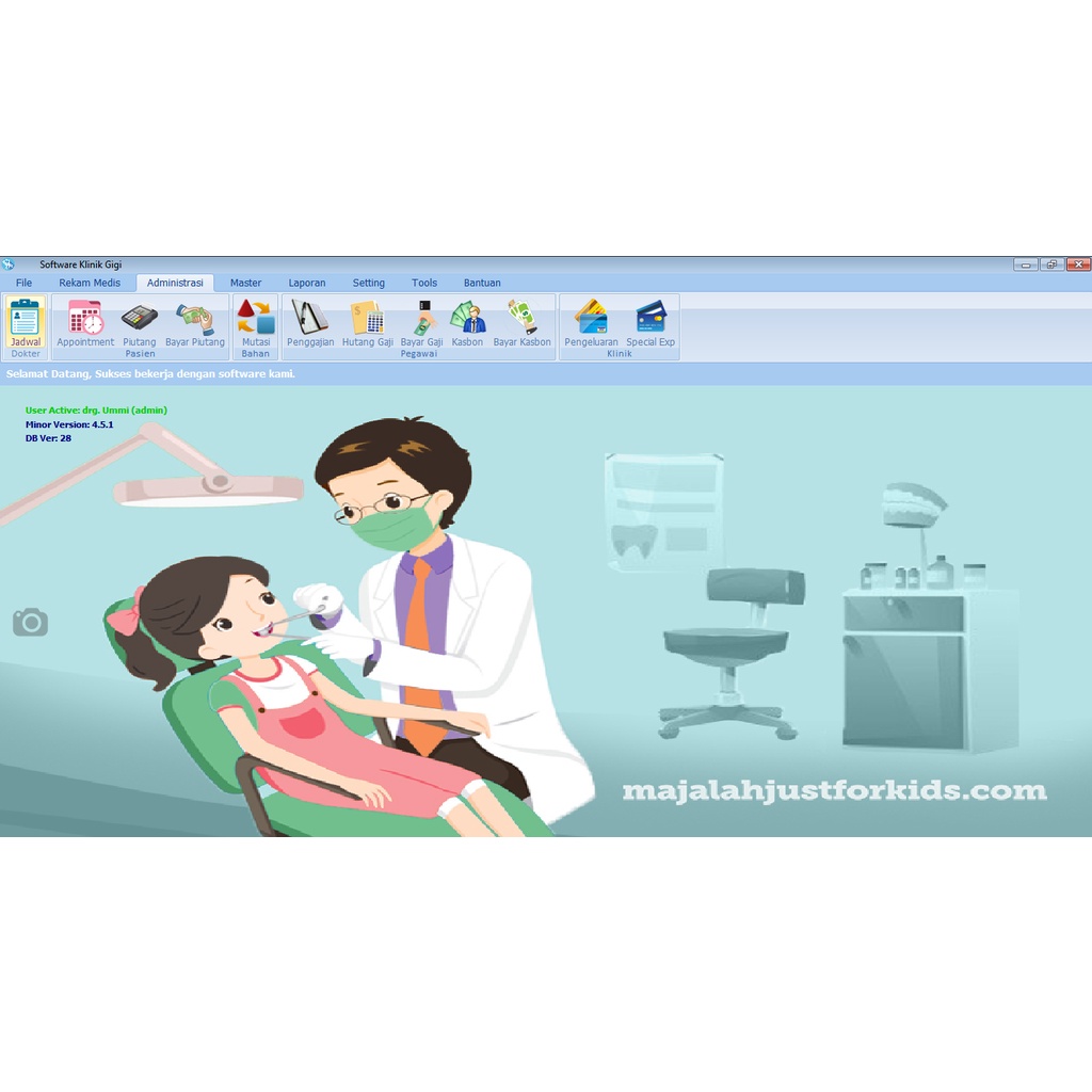 Software aplikasi klinik gigi (FITUR LENGKAP)