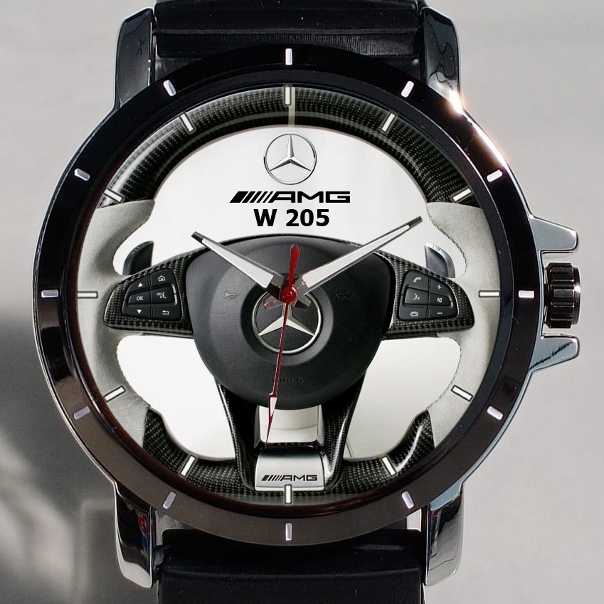 Jam Tangan Mercedes AMG W205 Steering Wheel