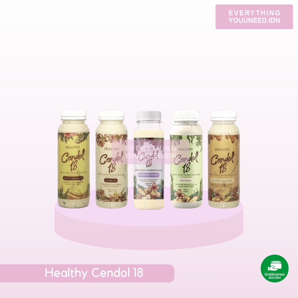 

Healthy Cendol18 250 Ml All Varian [ KHUSUS SUMBAR ]