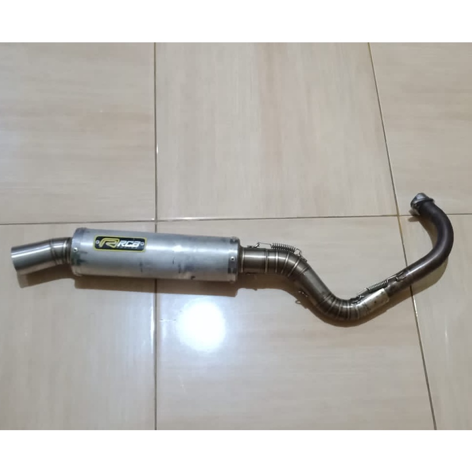 Knalpot RCB1/ROB1 MATIC Mio 200cc DB 17 ROB 1 RACING stainless