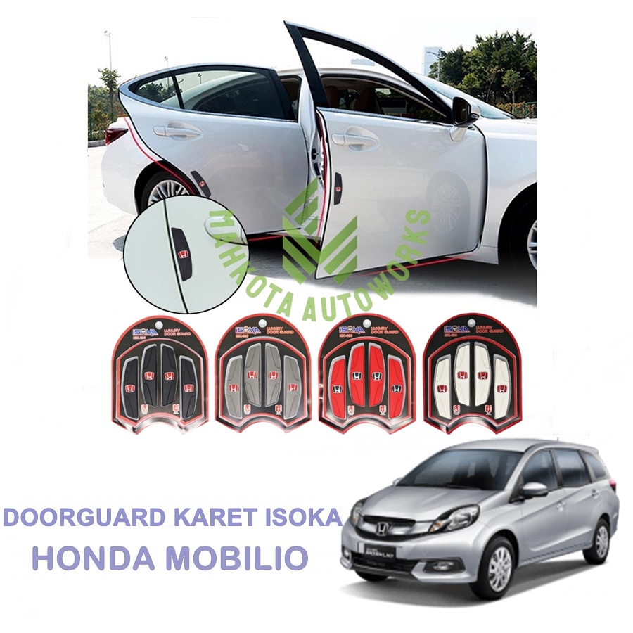 Door Guard Doorguard Pelindung Pintu Mobil Logo Honda Mobilio