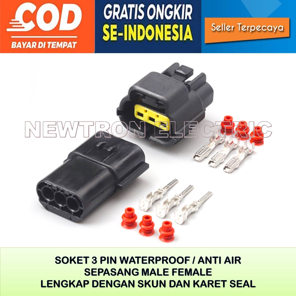 SOKET 3 PIN SPEED SENSOR DAIHATSU LUXIO GRAND MAX XENIA AVANZA TERIOS