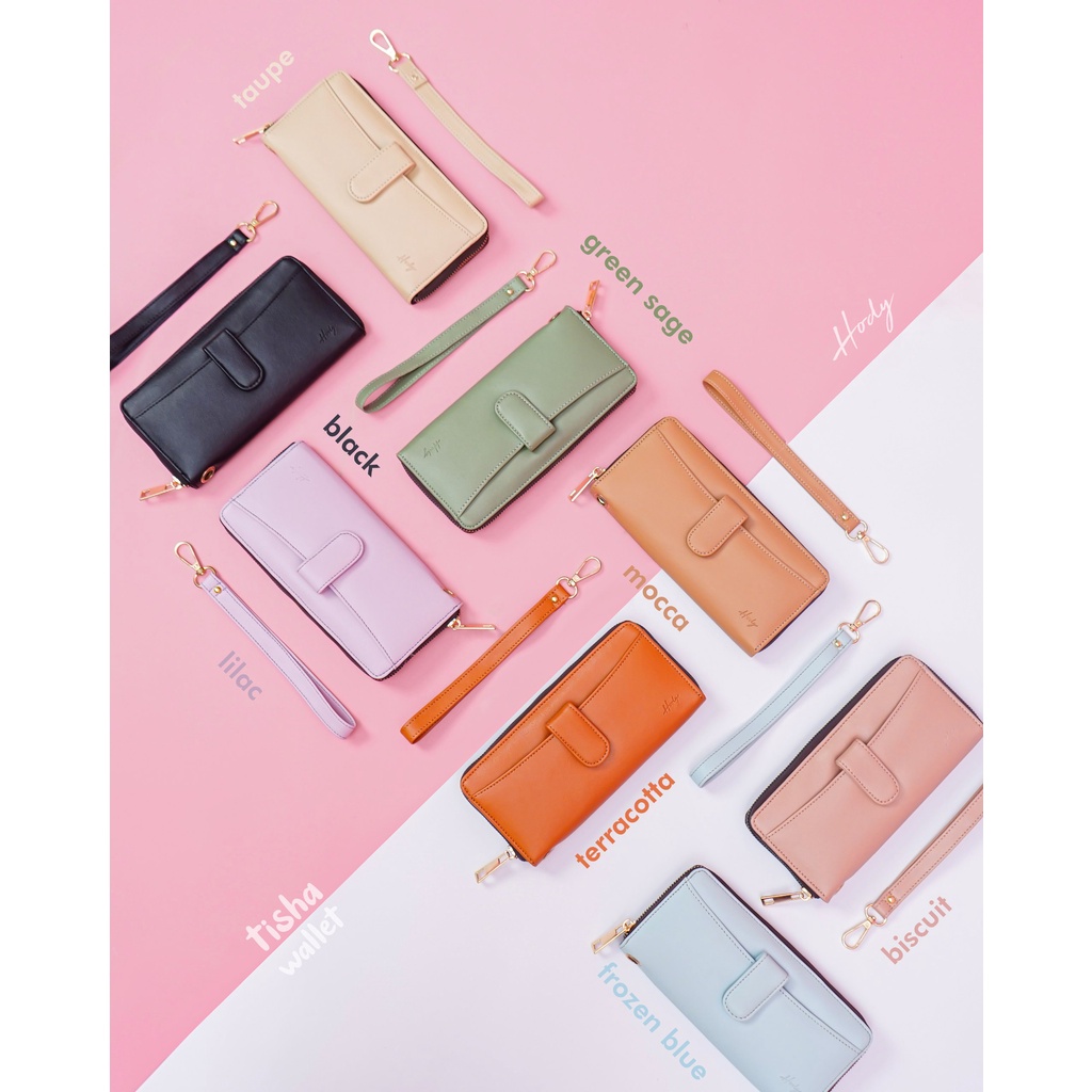 Hody Wallet Tisha Quality Premium - Dompet Wanita