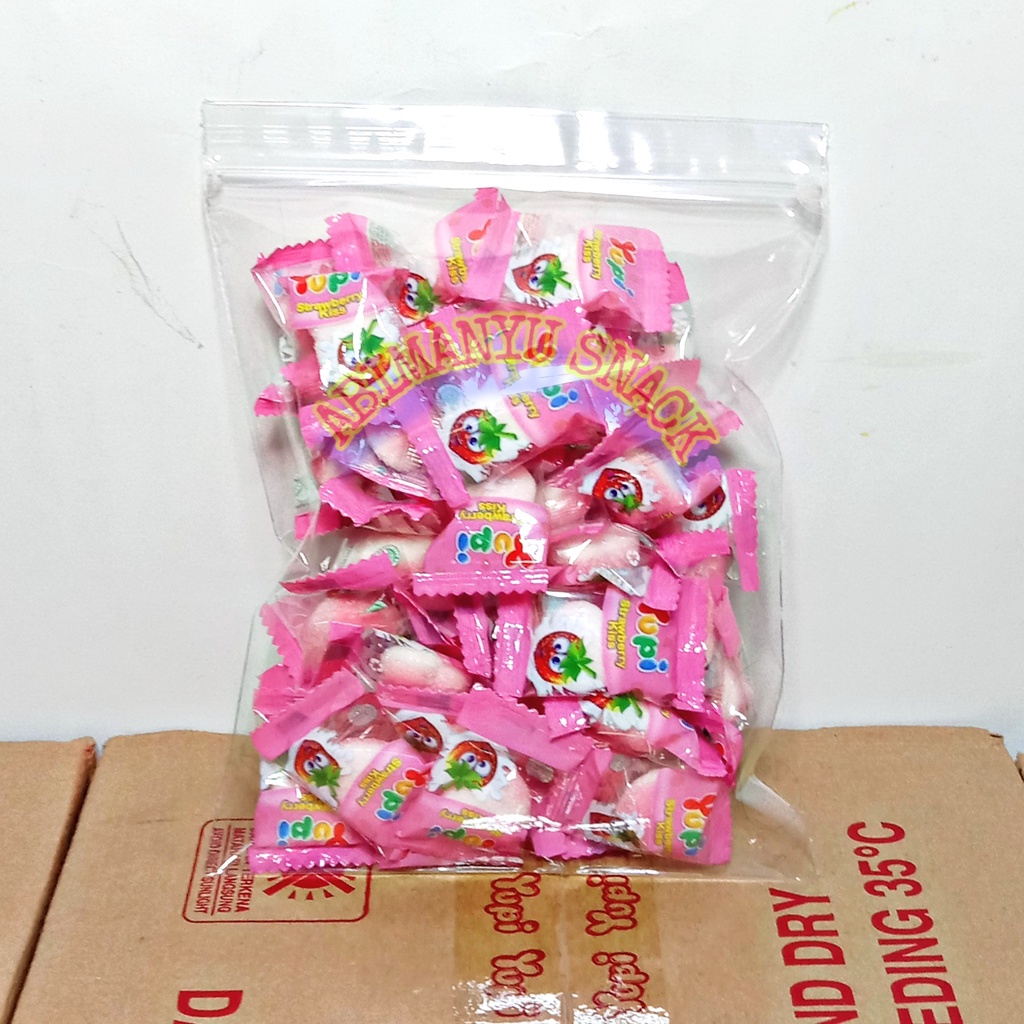 

PERMEN YUPI KILOAN STRAWBERRY KISS 100 GR