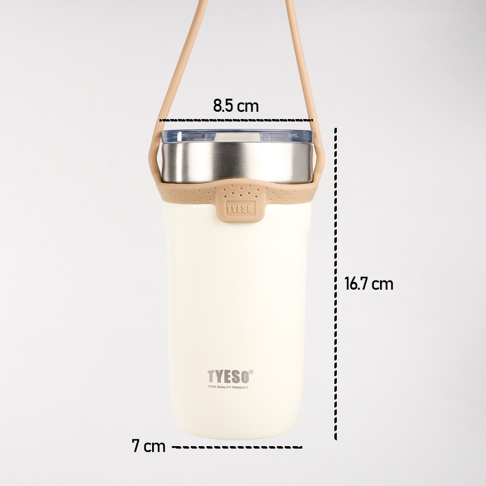 TYESO Botol Minum Mug Tumbler Thermos Stainless Steel 550 ml - TS-8726