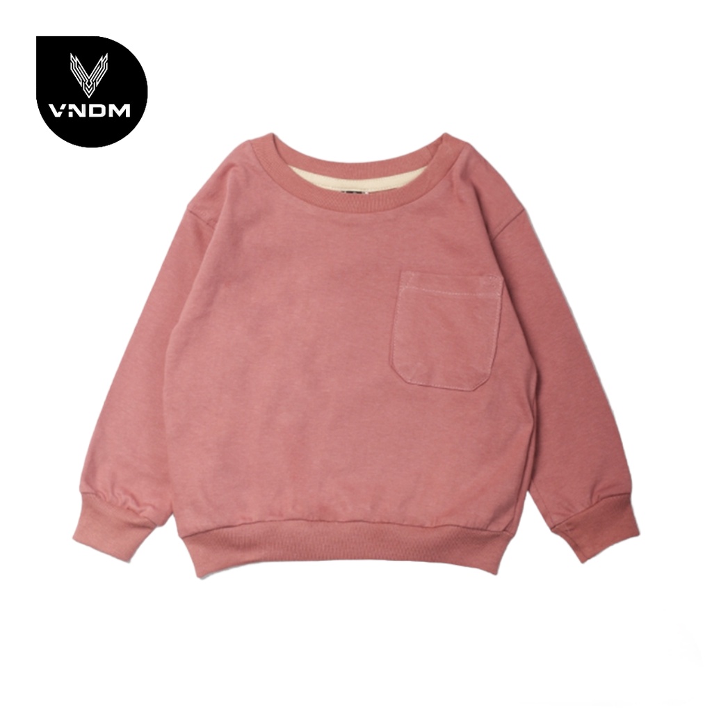 VENDOM KIDS - Sweater Crewneck Anak Unisex 2 - 6 Tahun Cotton Combed 24s