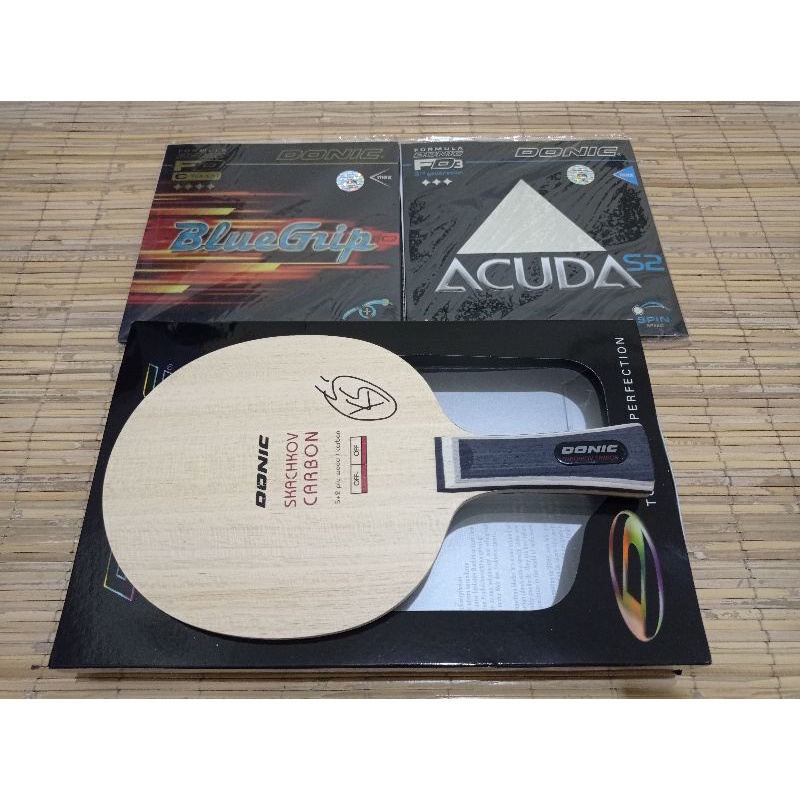 PAKET BET TENIS MEJA DONIC SKACHKOV ORIGINAL