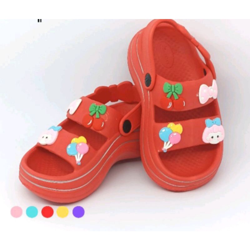 SALE 25-37 SANDAL ANAK BAIM FUJI CROCS ALINA | SANDAL ANAK FUJI | SANDAL FUJI