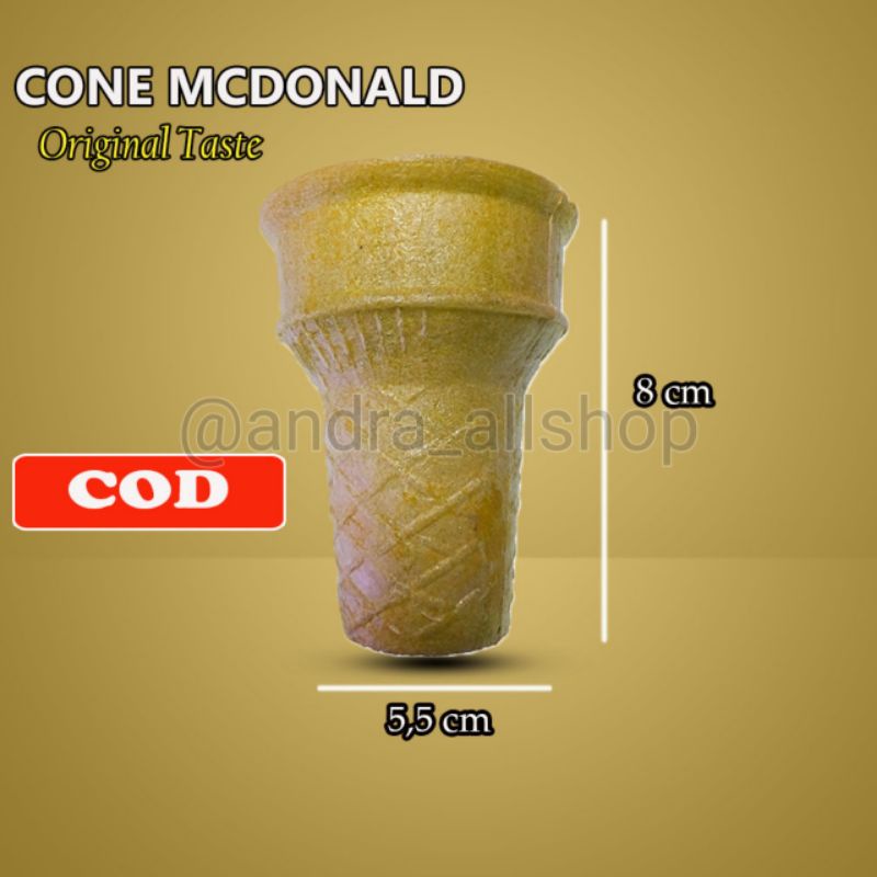 

CONE ES KRIM MCD 5,5CM 300 PCS