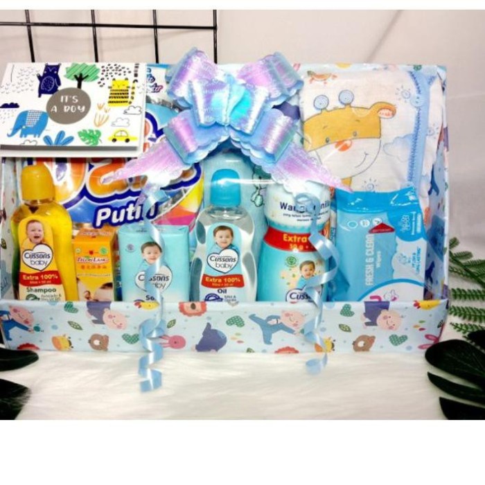 KADO BAYI BARU LAHIR PAKET LAHIRAN PERLENGKAPAN BAYI DENGAN 1 PALING BARU