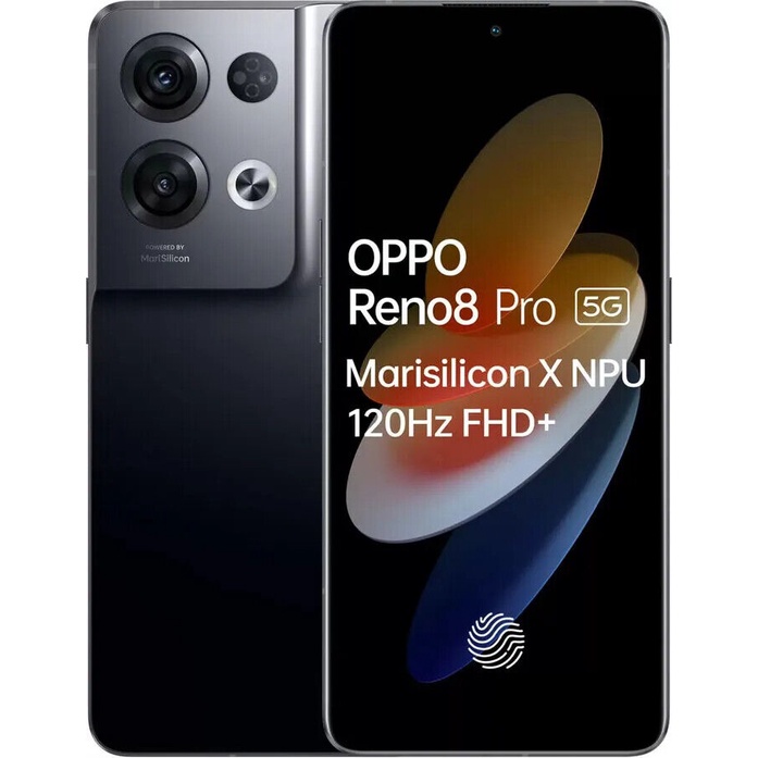OPPO Reno8 Pro 5G Factory Unlocked 256GB Storage 12GB RAM GLOBAL-Glazed Black