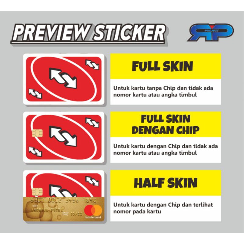 

Custom skin kartu ATM