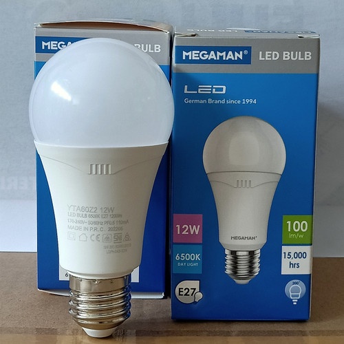 LAMPU / BOHLAM LED MEGAMAN 12W 12 WATT YTA-60Z2