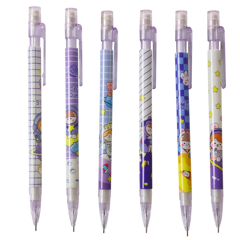 OVERFLOWS.ID | PENSIL MEKANIK FRUIT PEACH PEN MEKANIK LUCU PENCIL MEKANIK OTOMATIS PENSIL CETEKAN LUCU