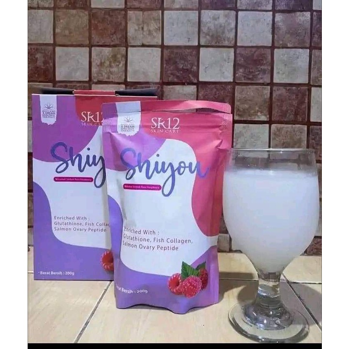 

SR12 Shiyou Minuman Collagen Rasa Raspberry - Minuman Kecantikan Pencerah Kulit