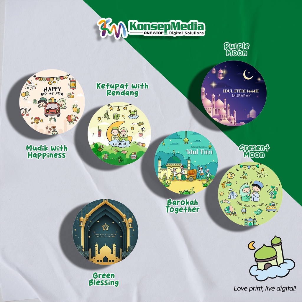 

Sticker Cut Eid Al Fitr | Idul Fitri Edition | Ramadhan