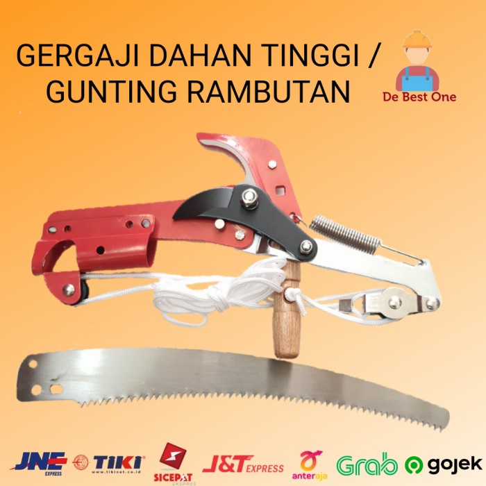 Terlaris Alat Potong Dahan / Gergaji Dahan Tinggi / Gunting Rambutan