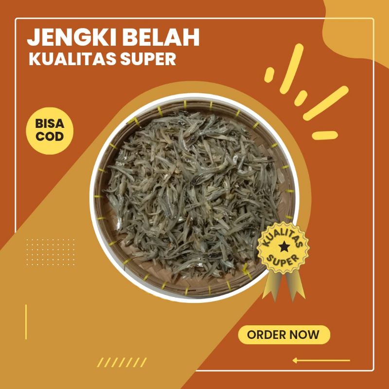 

Teri Jengki Belah Asin Sedang Kualitas Super