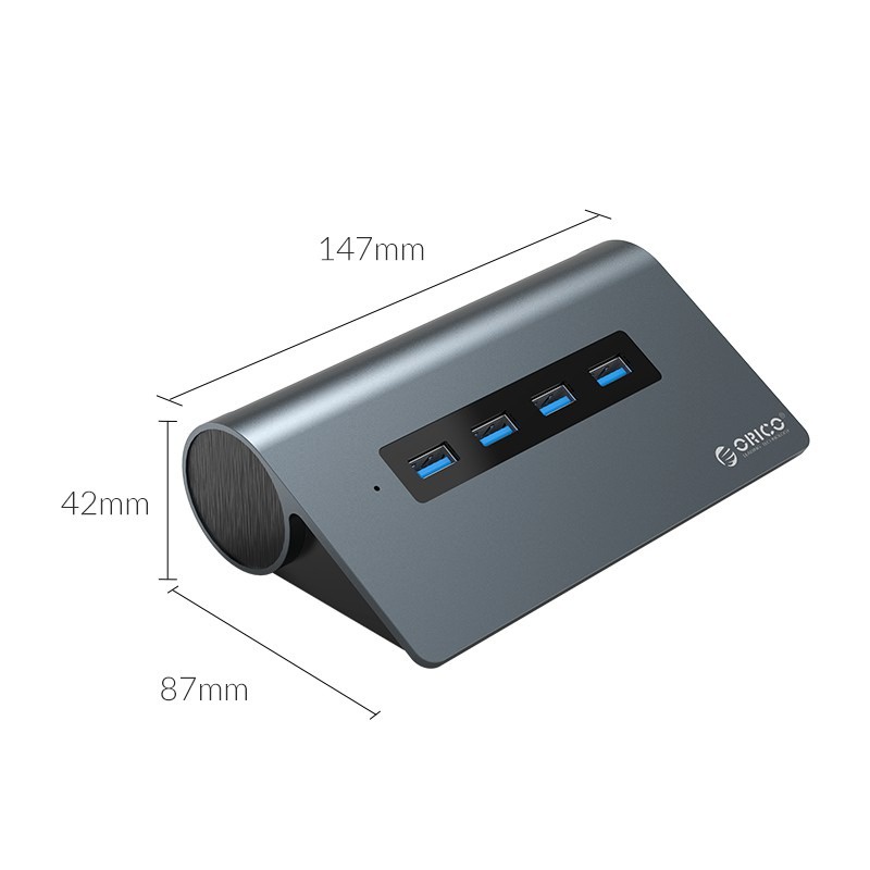 Orico M3H-6N 10 in 1 Type-C HUB Aluminum Docking Station Adapter