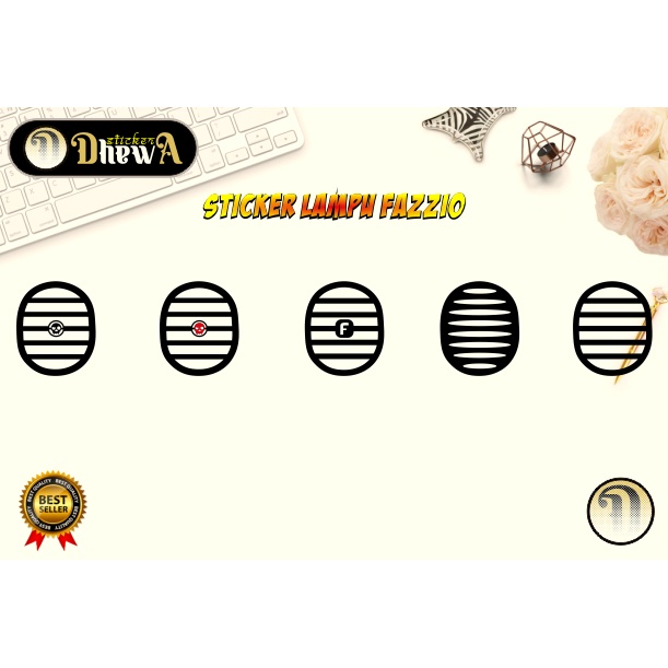 Sticker Lampu YAMAHA FAZZIO / FAZZIO / STICKER LAMPU FAZZIO