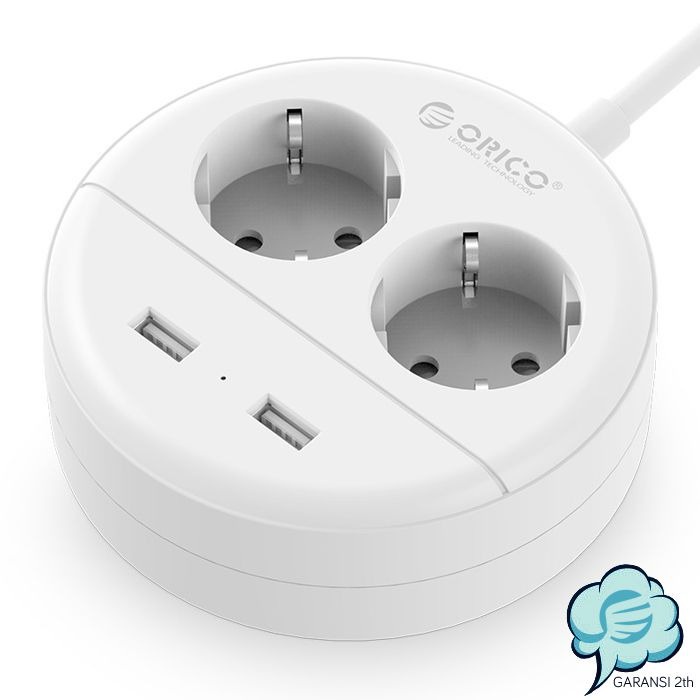 Original ORICO Port USB Smart Power Strip Plug Listrik Colokan