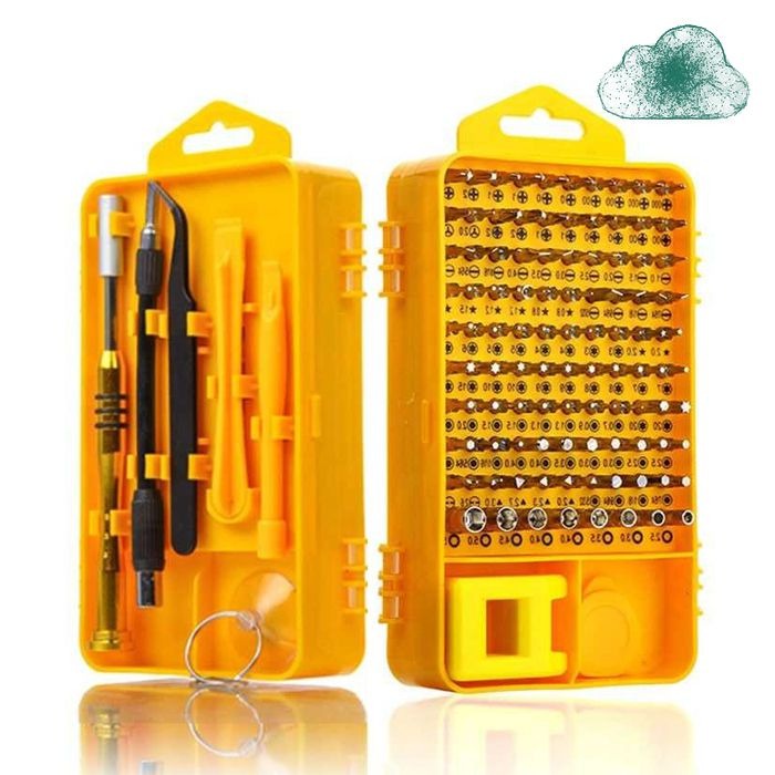 Alat Obeng Set Reparasi Elektronik 108 in 1 Vastar Repair Tool Smartphone Screw Bit