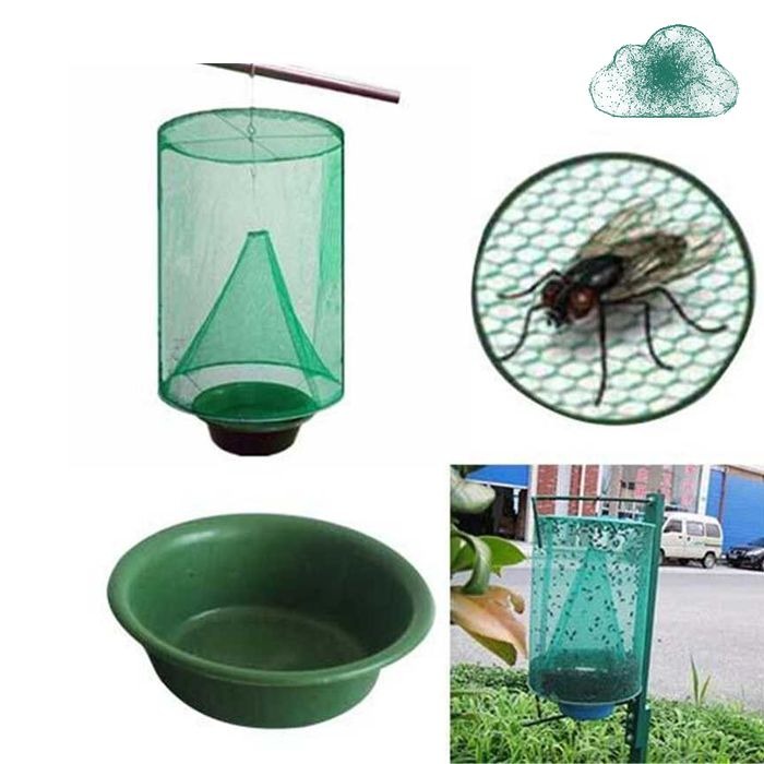 Jaring Alat Perangkap Nyamuk Lalat Mosquito Fly Catching Mesh Net Jebakan Serangga Safety Praktis