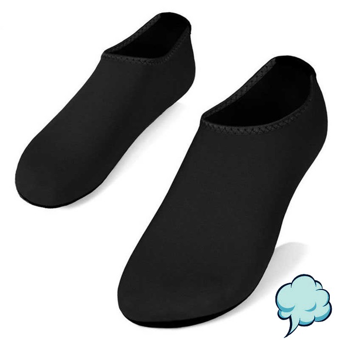 Sepatu Pantai MWSC Model Slip On Aqua Beach Shoes Slippers Light Weight Portable Unisex Flexible