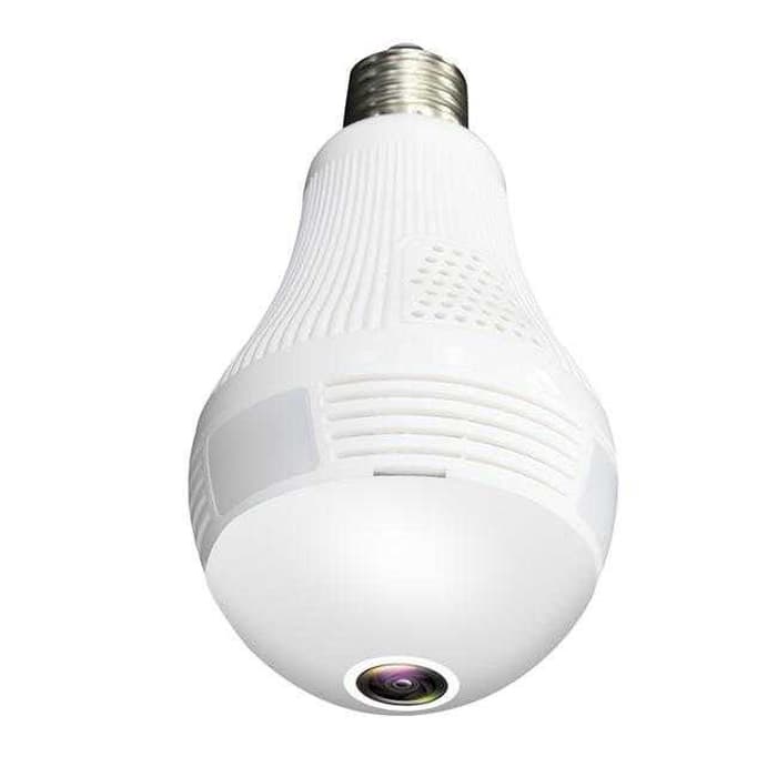 Bohlam LED E27 CCTV IP Camera 2.0MP 1080P 200W Infrared Kamera Sembunyi Spy Lighting Ruangan