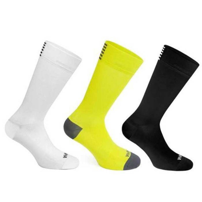 Rapha Kaos Kaki Panjang Pria Olahraga Breathable Katun Long Socks Sporty Anti Slip Size 39-45