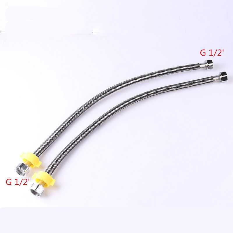 Selang Shower Kamar Mandi Pancuran Air Panas Dingin - Fleksibel Hose Stainless Steel Metal Logam