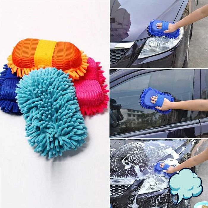 Lap Microfiber Kain Bersih Pembersih Kaca Mobil Sarung Tangan Alat Kebersihan Multifungsi