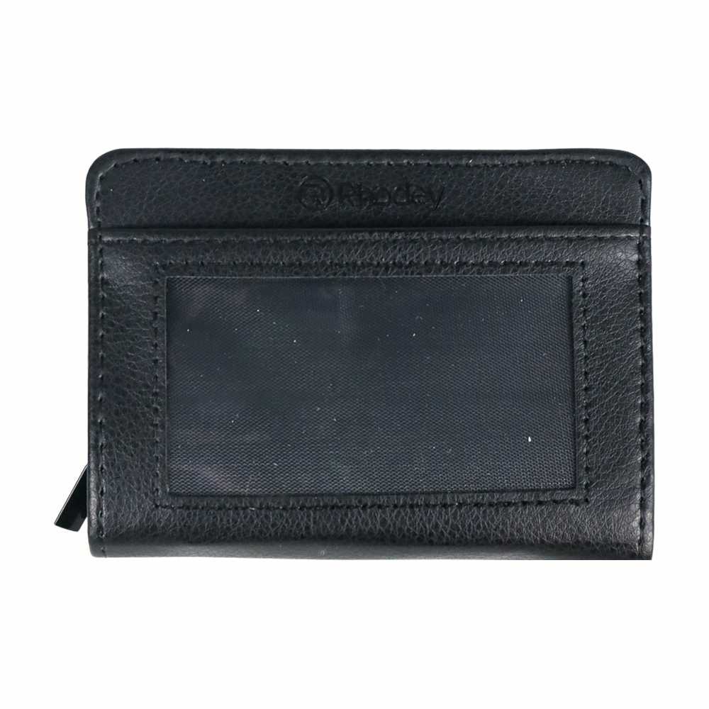 Block Wallet Dompet Kartu Kredit Secure RFID Blocking Antui Thief Cards Purse Anti Maling Travel Holder Bahan Kulit Multifungsi 18 Slot Pria Wanita Fashion