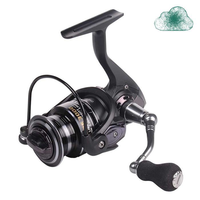 Debaone LURE 2000 Spinning Reel Gear Pancing 5.2:1 12+1 Ball Bearing Fishing Pancingan Ikan Laut