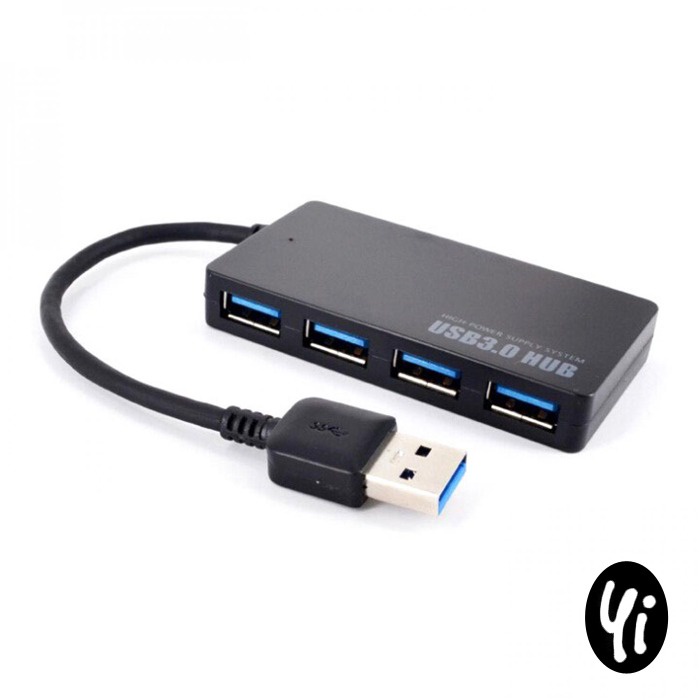 USB Travel Charger HUB Combo USB 3.0 4 Port Sync Data Charging Electronic Smartphone Multifungsi