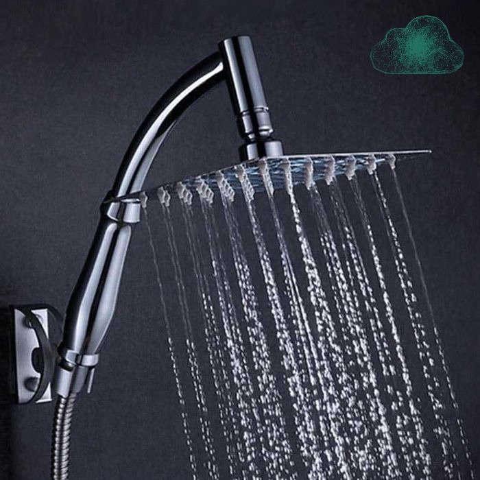 Sower BATHE PROJECT Kepala Shower Kamar Mandi 8 Inch Stainless Steel Bathroom Minimalis