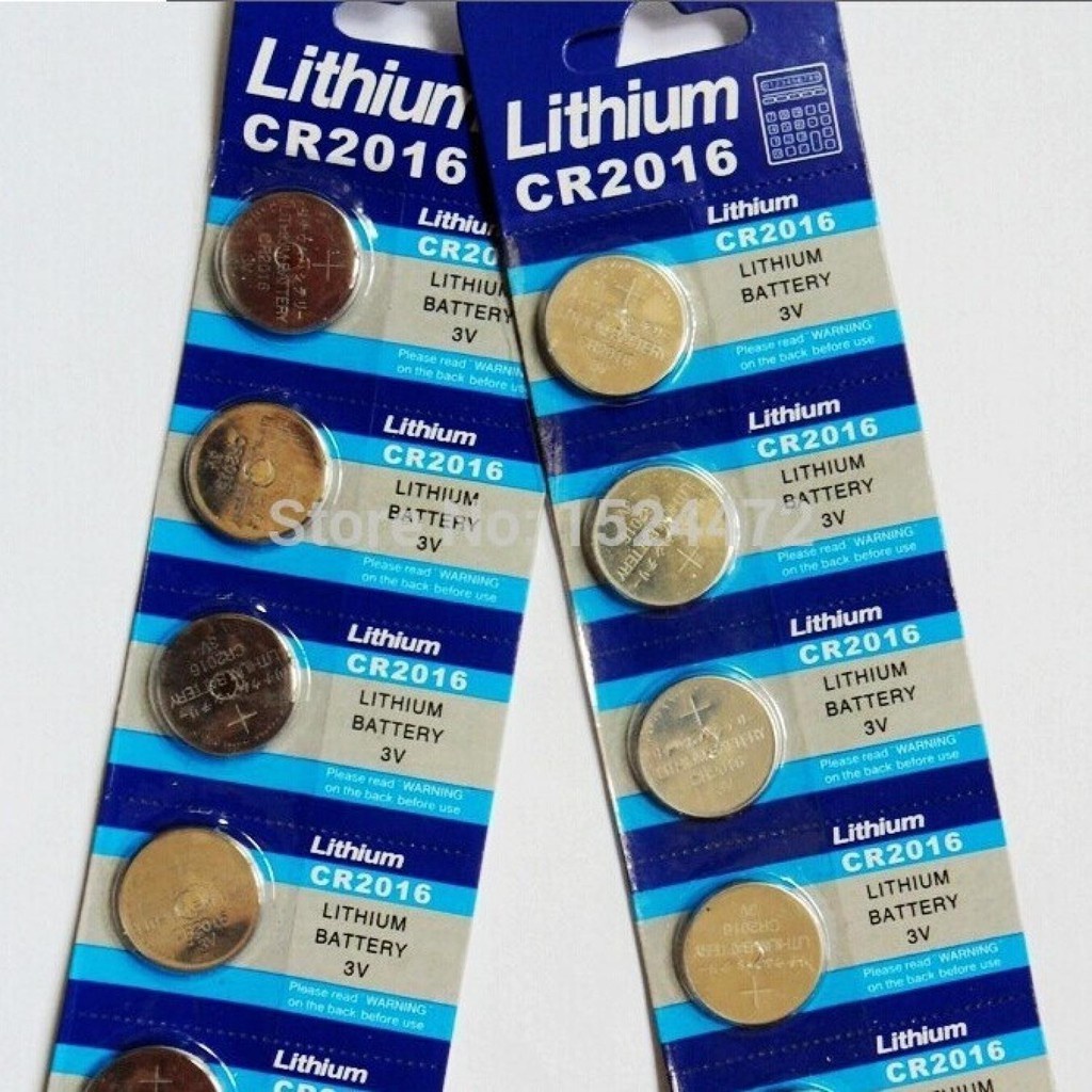 Baterai Kancing Minimalis Lithium Minimalist Button Battery Ringan portable CR2016 3V (1 Pc) Murah