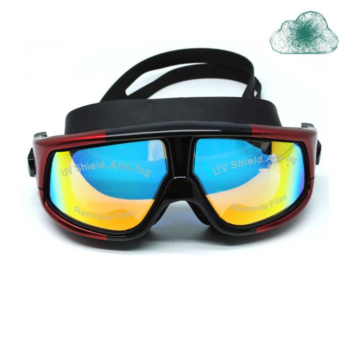 Kacamata Renang Diving Snorkling Large Frame Anti Fog Pelindung UV Kaca Mata Menyelam Protection