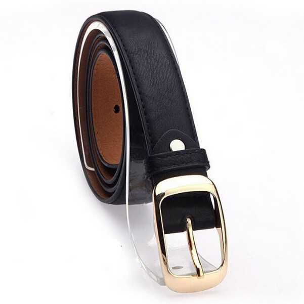 [COD] Tali Ikat Pinggang Kulit Wanita Model Slim Style Attractive Leather Belt Women Round Buckle PU Leather Fashion Korea Kecil Gesper Korean Style Murah Laris