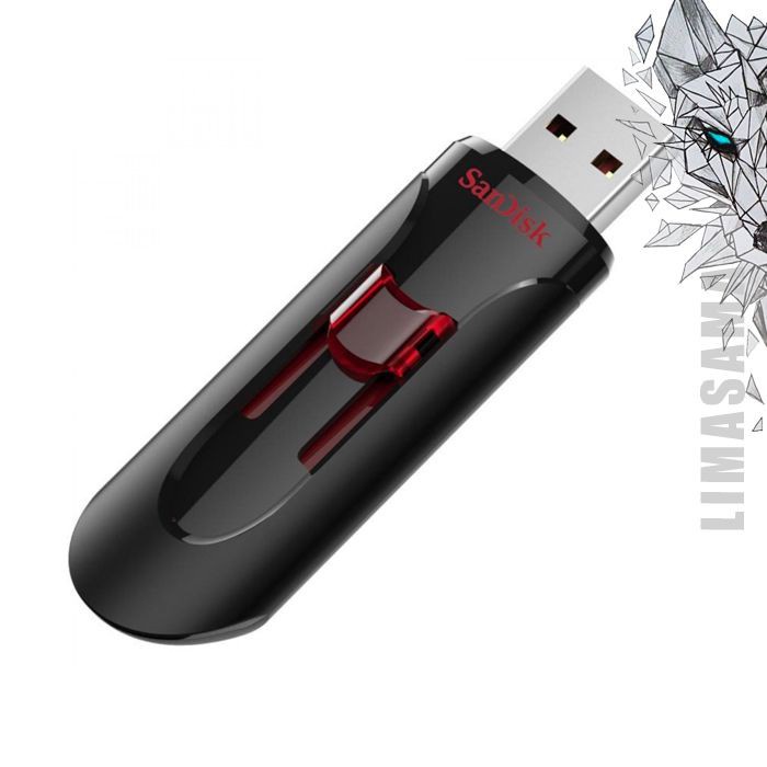 [COD] Flashdisk Flash Disk 16GB 32GB 64GB 16 32 64 GB Original Sandisk Cruzer Glide Garansi Berkuali