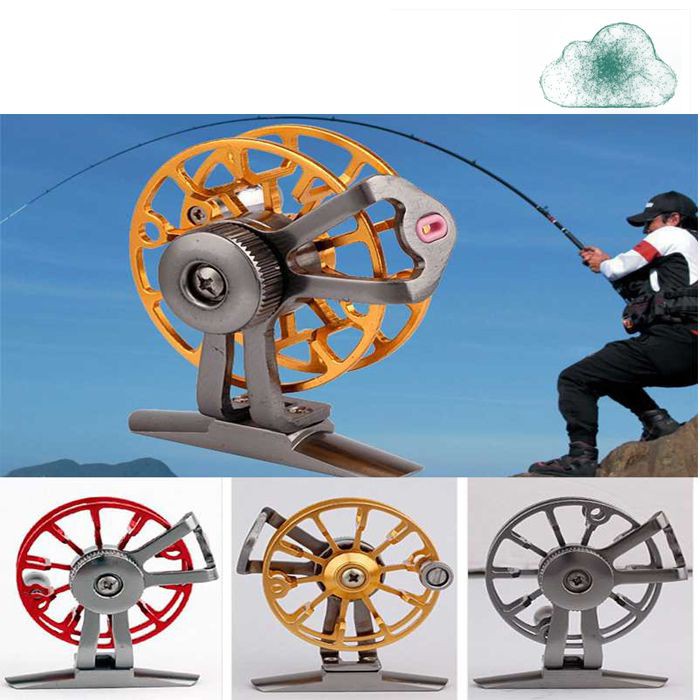 Gulungan Pancing LEO GulungFull Metal Material Fly Fishing Line Spinning Reel Pancingan 120 Meter