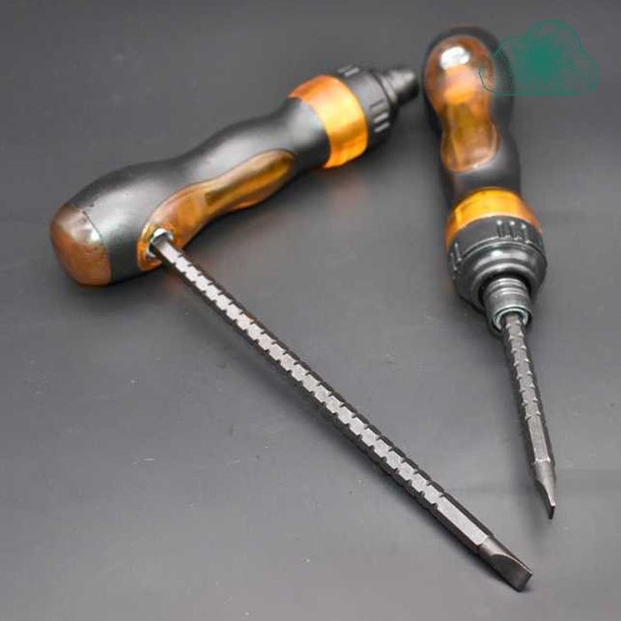 Perkakas Tukang Kseibi Kepala Obeng Set Reparasi Philips &amp; Slotted 2 in 1 Screwdriver Awet