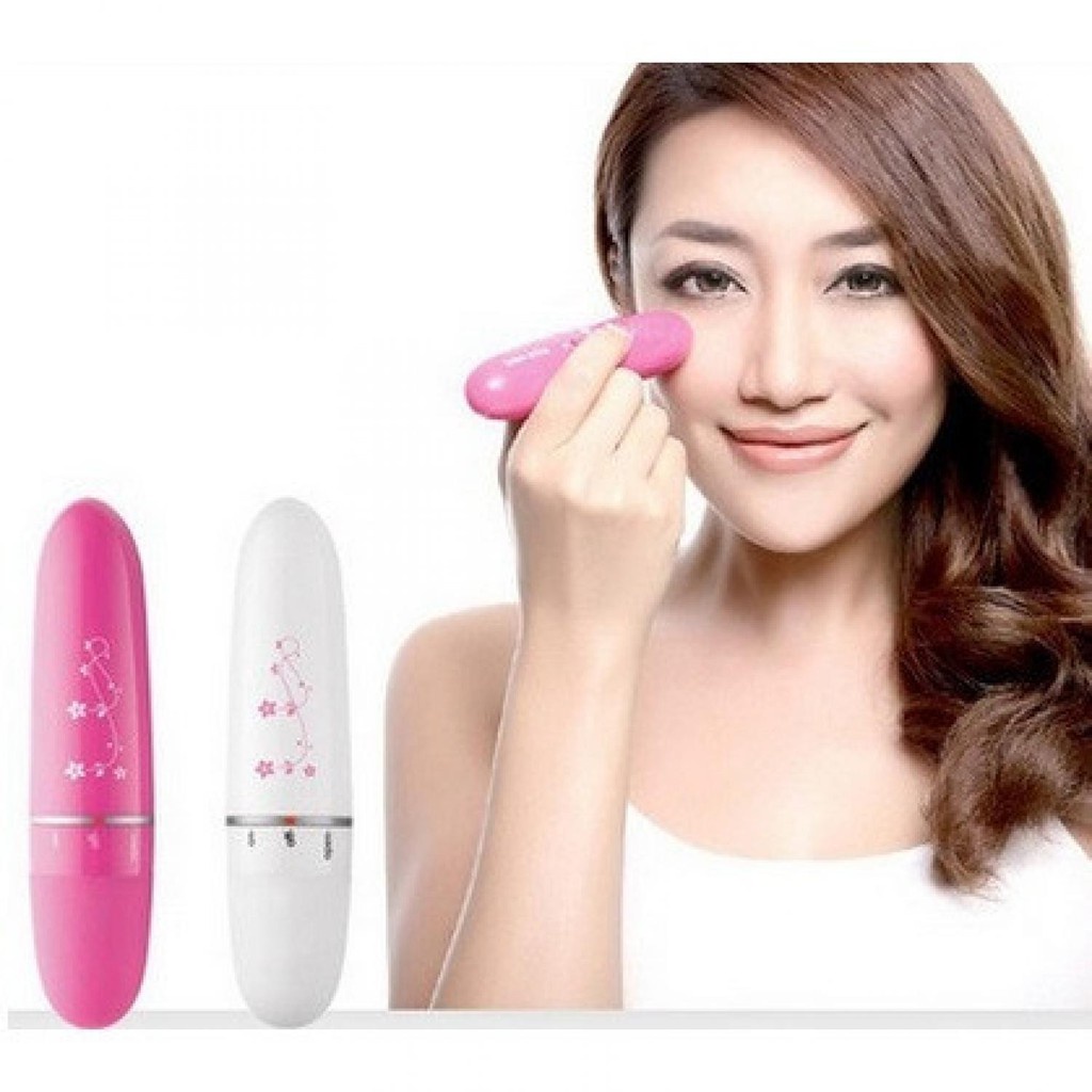 [COD] Face Lift and Eye Mini Massage Pen Pena Pijat Wajah Setrika Battery Powered Microseismic Anti Aging Penuaan Keriput Perawatan Salon Kacamata Pijatan Elektrik Pen Eye Massager