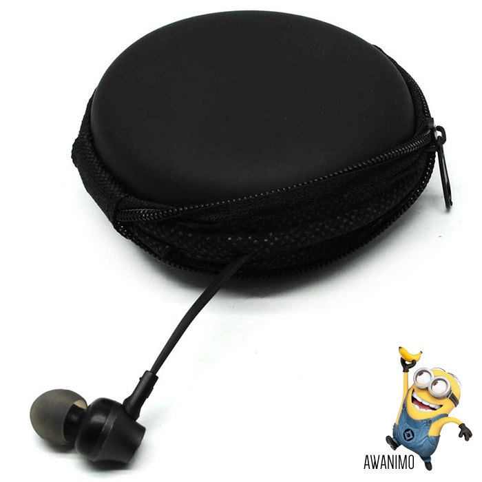 Earphone Case Headset Coin Bag Pouch Hardcase EVA Dompet Mini Serbaguna Lightweight Multifungsi