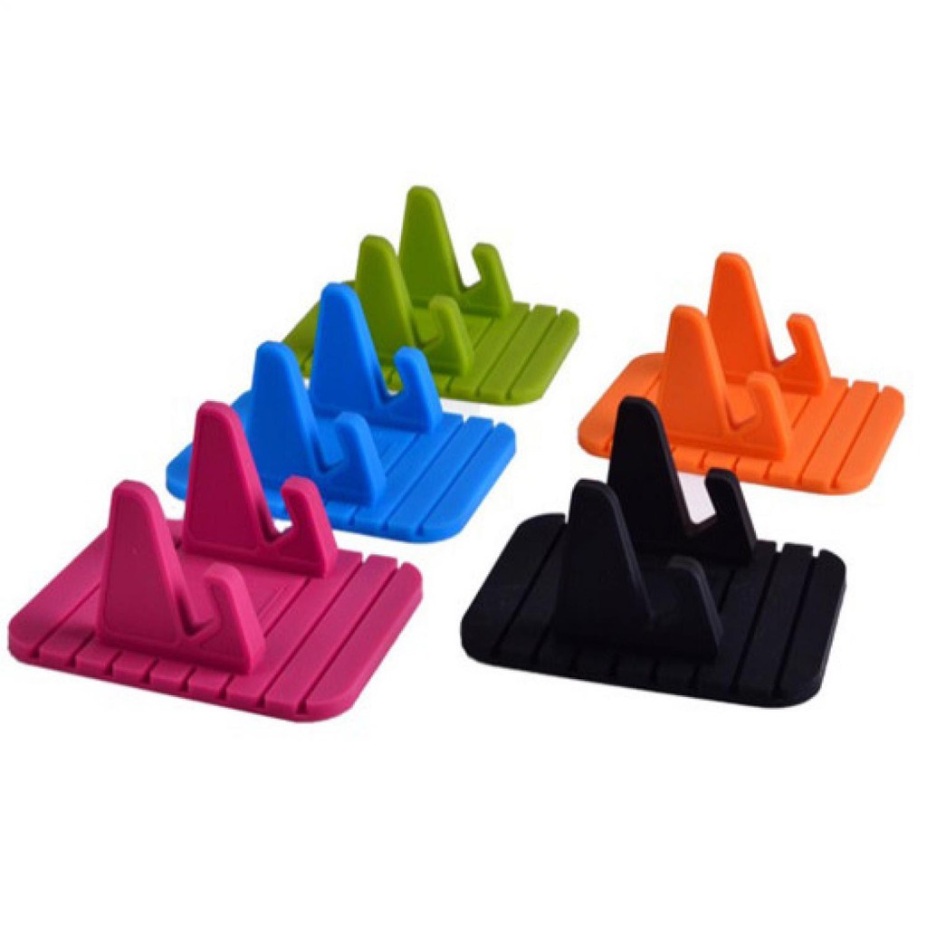 Arealer Stand Handphone Anti Slip Pad Dudukan Smartphone Android Holder Dock Hand Phone